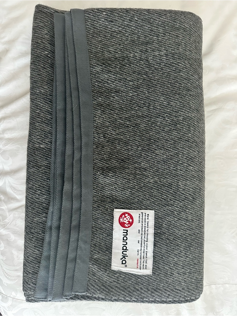 Manduka Recycled Wool Yoga Blanket